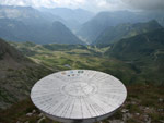 Dalla piastra d'orientamento di cima Corno Stella...Val Carisole - foto Piero Gritti  22 luglio 07