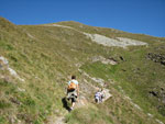 Dal Lago Moro verso il Passo di Valcervia - foto Piero Gritti 15 ago 07