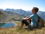 Vista verso il Lago Moro, Pizzo del Becco, Arera,... - foto Piero Gritti 15 ago 07