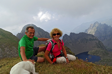 Al Lago Rotondo di Trona (2256 m) e sul Pizzo Paradiso (2493 m) il 15 luglio 2015 - FOTOGALLERY