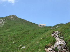 In vista del Bivacco Palazzi