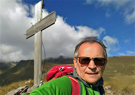 MONTE MINCUCCO (croce 1832 m - cima 2001 m) ad anello dal piano del Lago di Valmora il 17 ottobre 2019 - FOTOGALLERY
