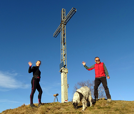 MONTE GIOCO (1366 m) da Spettino Alto di S. Pellegrino Terme il pomeriggio del 29 gennaio 2022 - FOTOGALLERY
