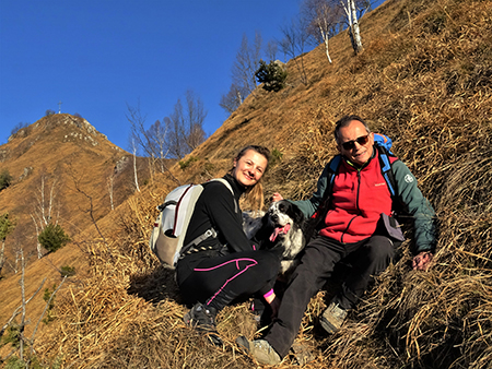 MONTE GIOCO (1366 m) da Spettino Alto di S. Pellegrino Terme il pomeriggio del 29 gennaio 2022 - FOTOGALLERY