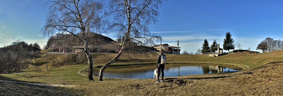 Laghetto della Forcella Alta (1300 m)