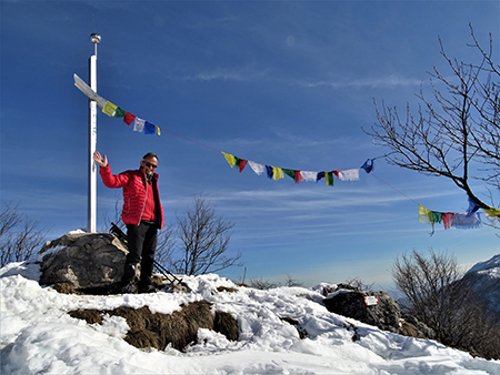 Monti Ocone e Tesoro dalla Forcella Alta (16febb21) - FOTOGALLERY