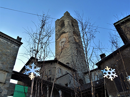 Città Alta ad anello per stradette, salite, scalette il 17 dicembre 2021 - FOTOGALLERY