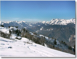 Dal Torcola splendida vista ad ovest