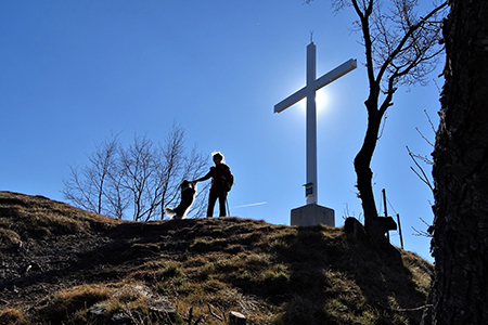 MONTE CORNO (1030 m) e PIZZO RABBIOSO (1151 m) da Santa Croce-Salvarizza di San Pellegrino Terme (923 m) il 5 marzo 2019- FOTOGALLERY