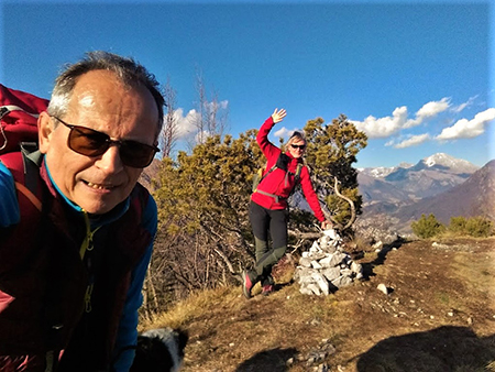 MONTE CORNO (1030 m) e PIZZO RABBIOSO (1151 m) da Santa Croce-Salvarizza di San Pellegrino Terme (923 m) il 5 marzo 2019- FOTOGALLERY