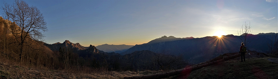 Tramonto a Salvarizza di San Pellegrino Terme