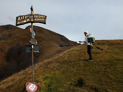 Al Rifugio Grassi e allo Zuc di Cam da Ceresola (Valtorta) il 13 novembre 2014 - FOTOGALLERY