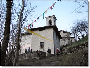 La chiesetta di S.Antonio di Piazza Martina di Zogno