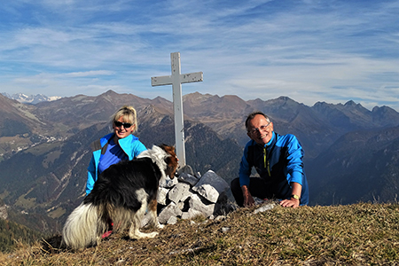 Anello del PIZZO BADILE (2044 m) da Piazzatorre il 21 ottobre 2017 - FOTOGALLERY