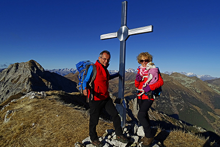 Monte Secco che più secco non si può da Piazzatorre nella splendida giornata del 7 dicembre 2015 - FOTOGALLERY