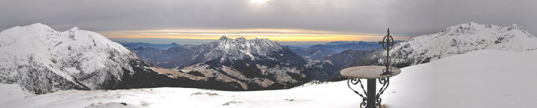 Salita al Rifugio Capanna 2000 in Alpe Arera - 3 gennaio 2010