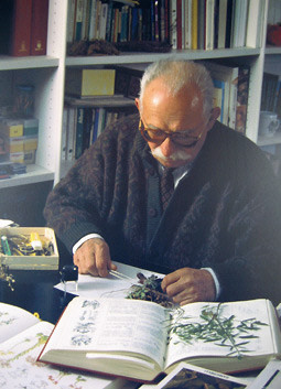 Claudio Brissoni al lavoro