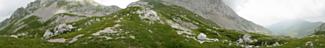 Panoramica a 360° sul Mandonr