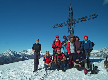 Giro ad anello da Fuipiano sulle prime nevi dello Zuc di Valbona, dei Canti e dei Tre Faggi il 24 novembre 2010 - FOTOGALLERY