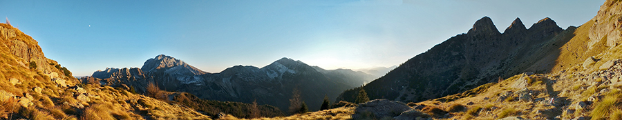 Tramonto ai Tre Pizzi