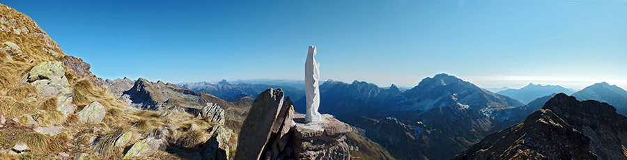 Panorama dalla Madonnina del Pietra Quadra