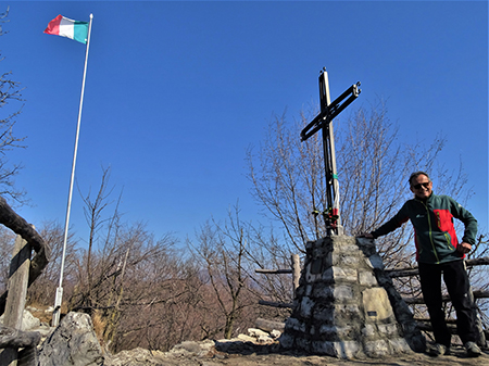Monte Ubione (875 m) e Corna Marcia (1033 m) da Sopracorna di Ubiale - 3marzo22  - FOTOGALLERY