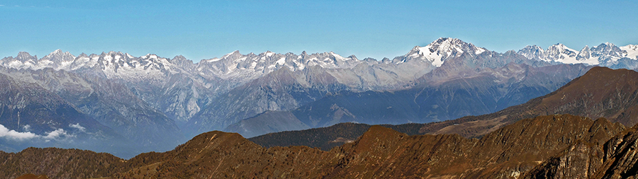 Dal Monte di Sopra - Valletto vista verso le Api Retiche