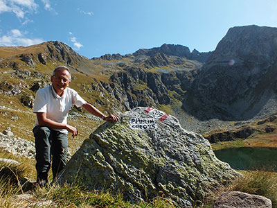 PIZZO ZERNA (2572 m.) dalla Valsambuzza con Laghi di Caldirolo il 27 settembre 2013   - FOTOGALLERY