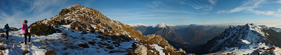 Scendendo dal Venturosa al Passo di Grialeggio
