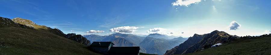 Panorama dalla Baita Venturosa (del Giacom) - 1834 m
