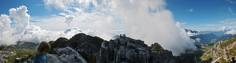 Panorama dalla vetta delo Zuccone Campelli