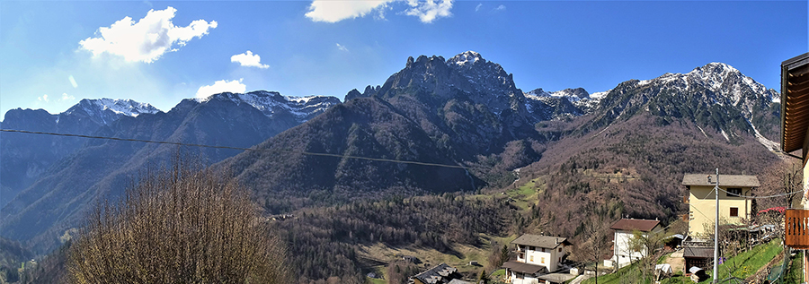 Vista panoramica da Cantello di Valtorta