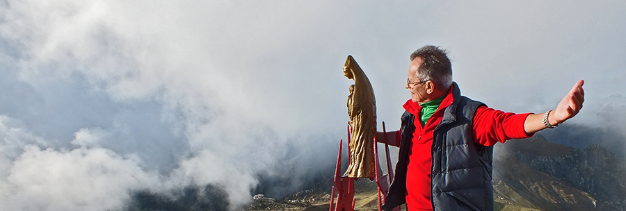 Alla Madonnina di vetta del Monte Sodadura