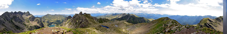 A 360° dalla Cima Piazzotti