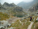 Lago Campelli basso e diga del Campelli alto