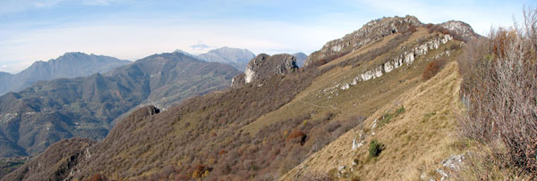 Verso cima Castel Regina - 7 nov. 07