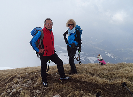 Sulle nevi di Cima Grem dal Passo di Zambla il 23 marzo 2016 - FOTOGALLERY