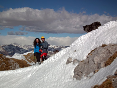 INVERNALE AL RIF. PALAZZI e IN CIMA MENNA (2300 m.) con salita dalla Val Carnera (sentiero 234) e discesa dal Chignol d’Arale il 26 febbraio 2012 - FOTOGALLERY