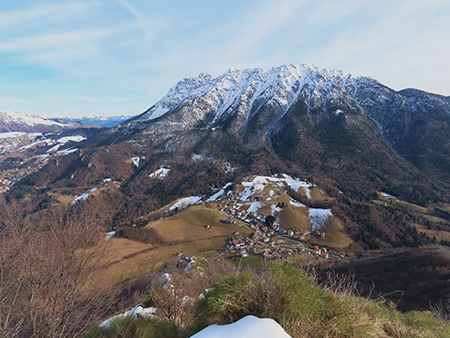 MONTE CASTELLO da Valpiana di Serina il 13 febbraio 2026 - FOTOGALLERY