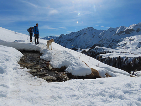 Sulle nevi da San Simone alle Baite Fontanini splende il sole!23febb26- FOTOGALLERY