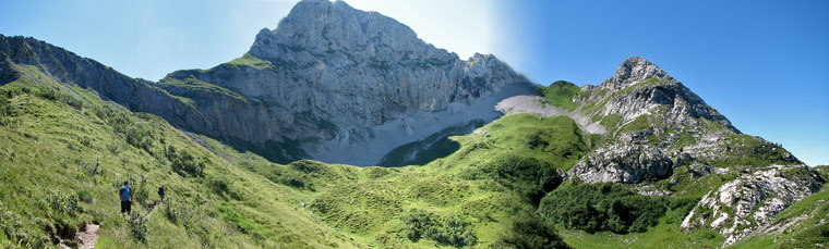 Sentiero dei Fiori - Dal Passo Branchino alla Bocchetta di Corna Piana  - foto Piero Gritti 15 luglio 08