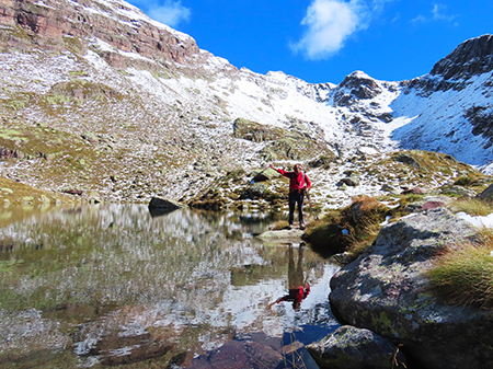 Lago di Pietra Quadra (2116 m)-prima neve in bella compagnia dalle Baite di Mezzeno-29sett25 - FOTOGALLERY