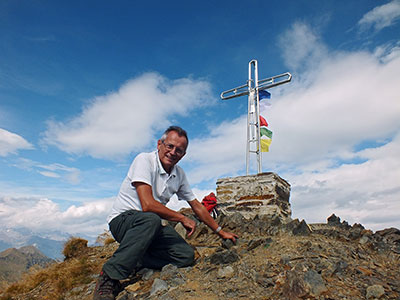 PIZZO ZERNA (2572 m.) dalla Valsambuzza con Laghi di Caldirolo il 27 settembre 2013   - FOTOGALLERY