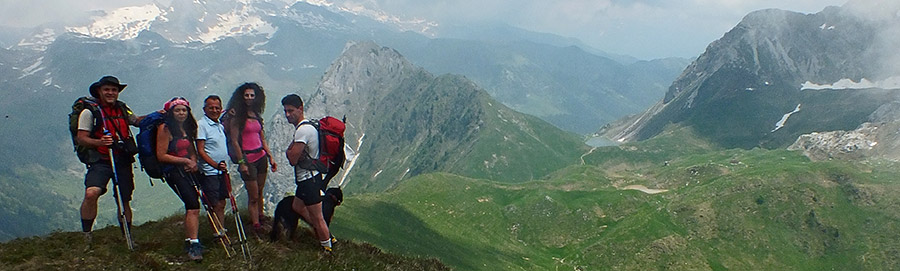 Verso Passo e Lago Branchino