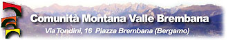 Il portale della Comunità Montana Valle Brembana
