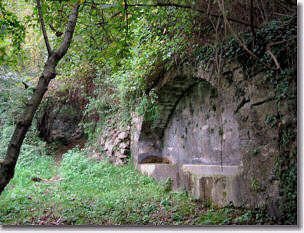 Splendida fontana in pietra  del '500  sotto Ca' Donzelli