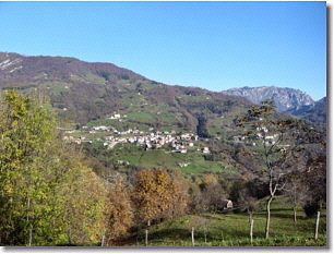 Ampia panoramica  su Gerosa da Mussita.