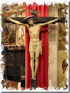 Lo splendido Crocefisso cinquecentesco nella Chiesa del Corpus Domini di Pagliaro