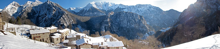 Grandi nevicate in Val Brembana 