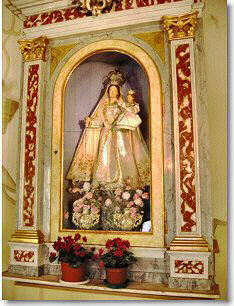 Madonna del Rosario nella Chiesa di San Michele di Sussia